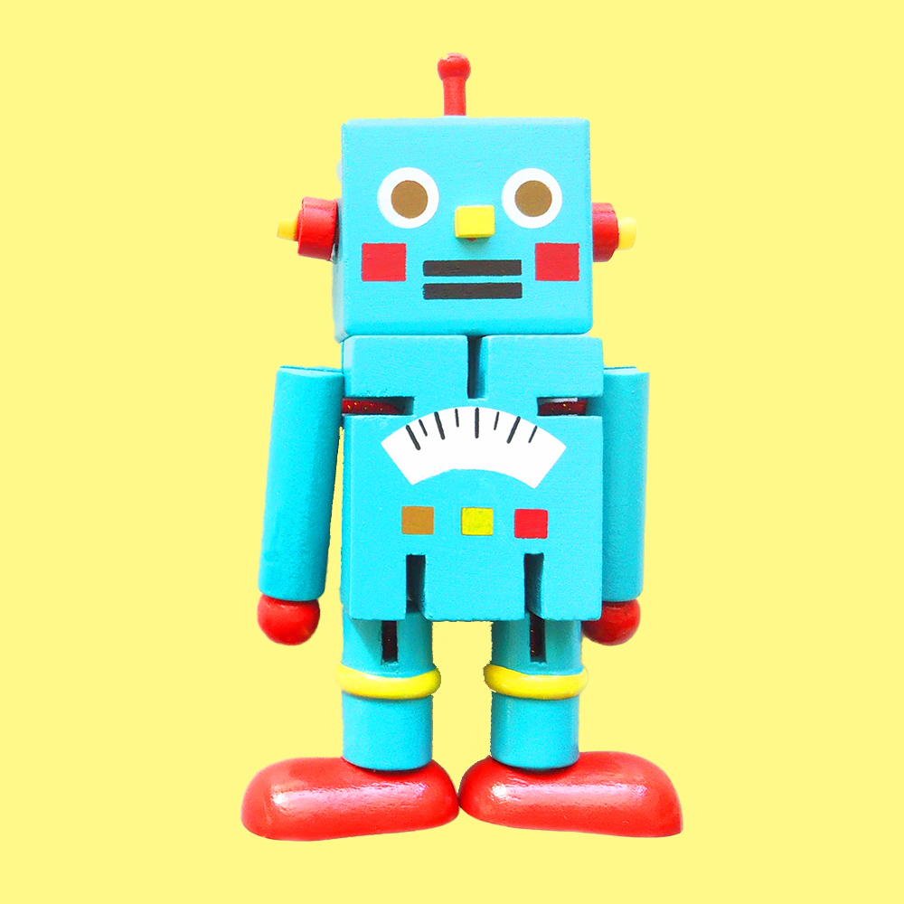 木製ロボット　¥1580